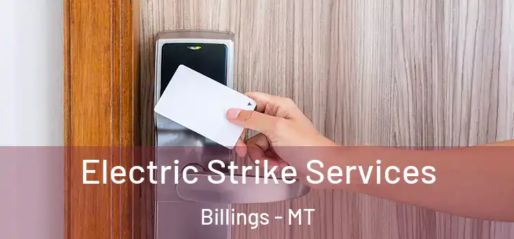  Electric Strike Services Billings - MT