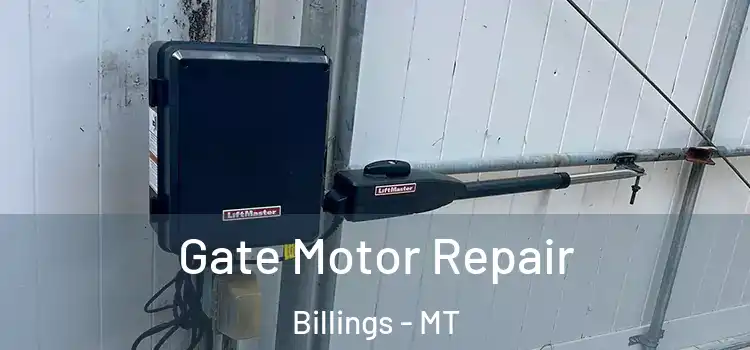  Gate Motor Repair Billings - MT