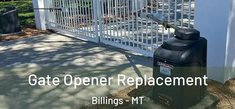  Gate Opener Replacement Billings - MT